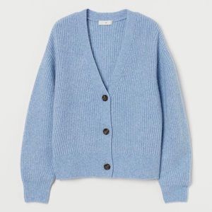 Small Light Blue H&M Cardigan